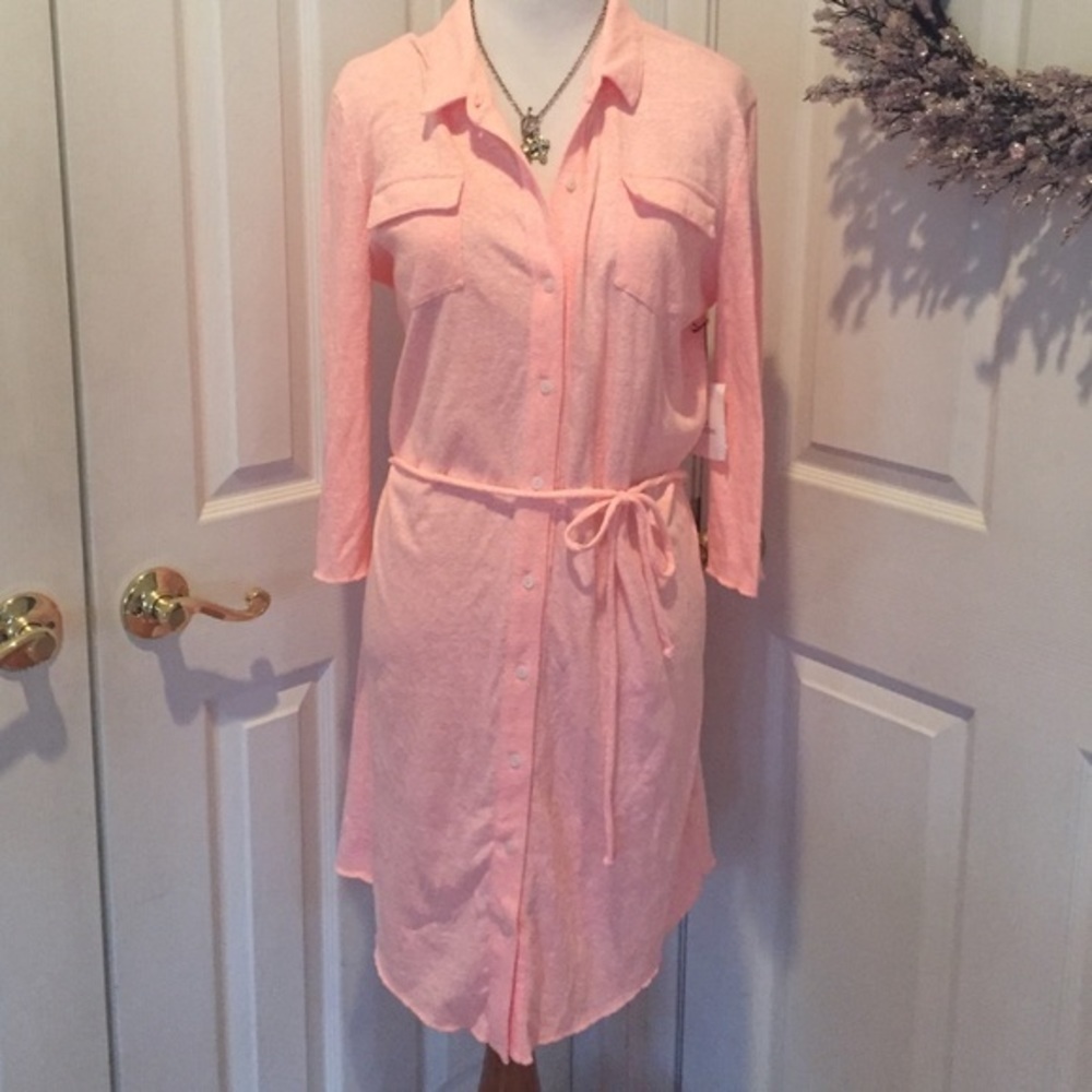 Victoria's Secret light peach dress